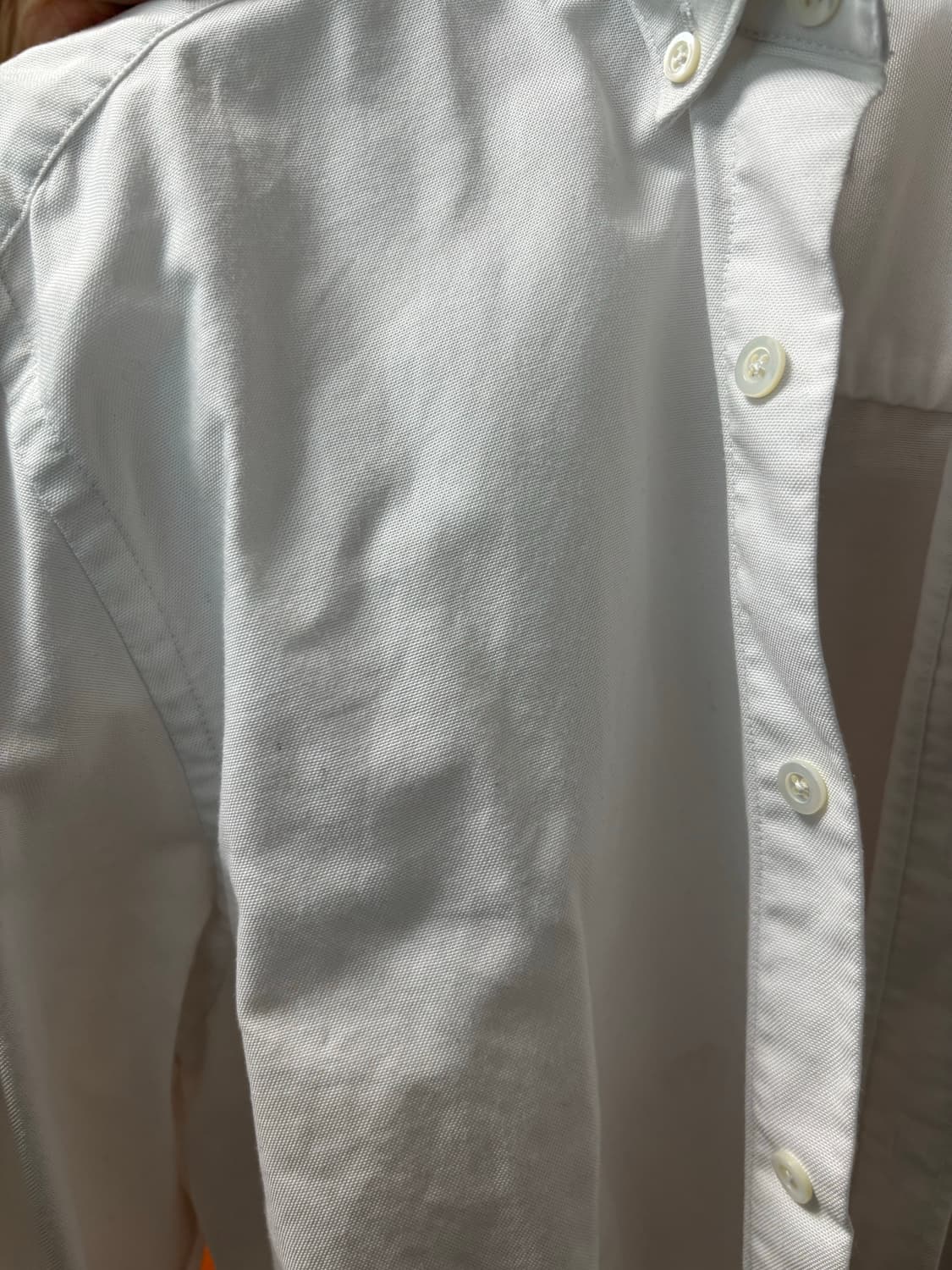 아미 스몰 하트 로고 화이트 셔츠(40사이즈,100) 상품이미지3