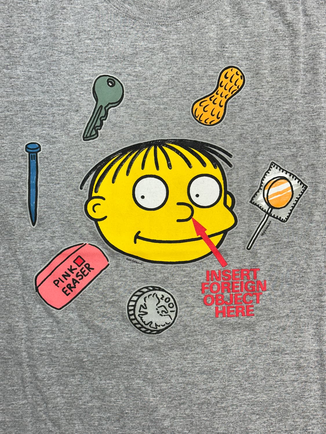 2002' 심슨 카툰 티셔츠 XL 상품이미지3