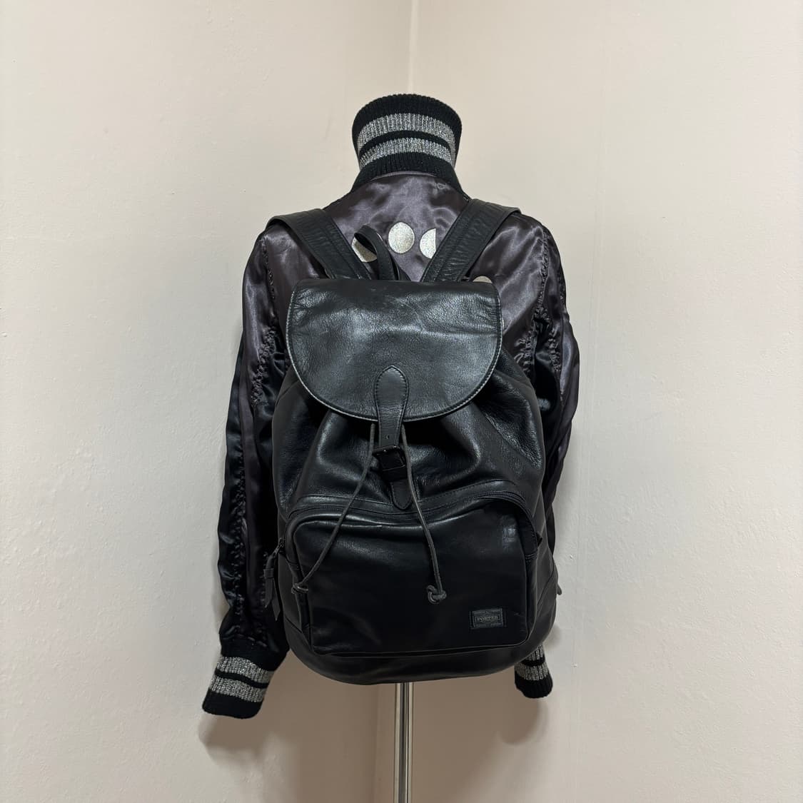 포터 코르티나 레더 럭색 백팩 상품이미지2