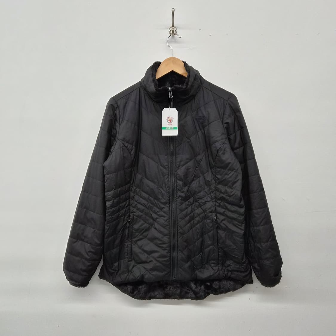 노스페이스 모스버드 인슐레이티드 리버서블 재킷 여성 L 상품이미지4