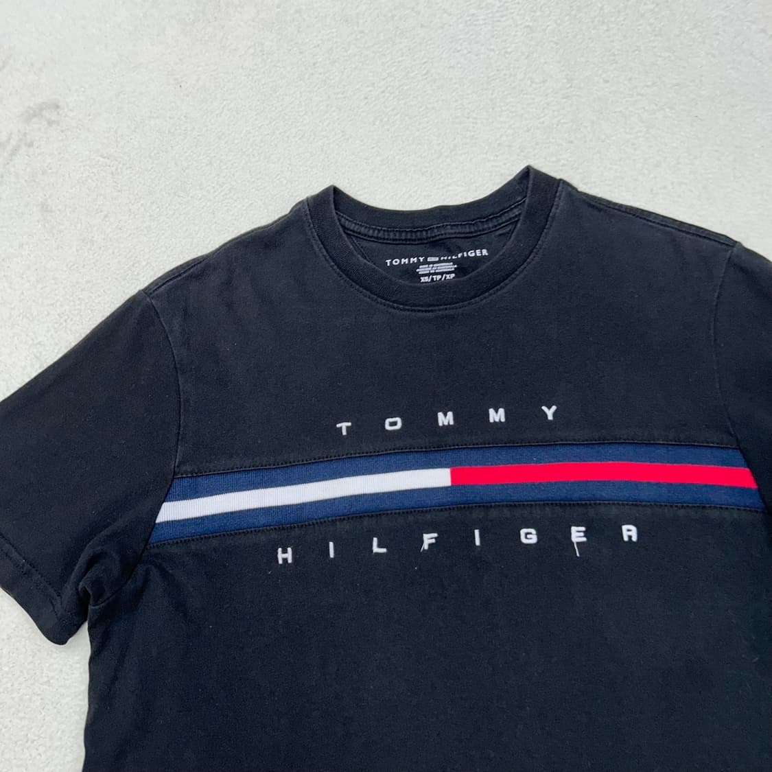 Tommyhilfiger black T-shirts 상품이미지5