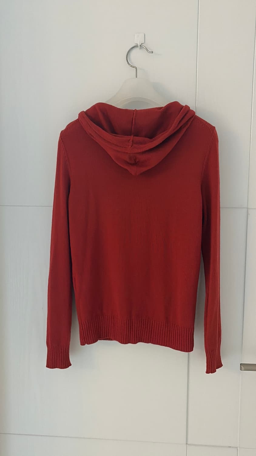 버버리 레드 후드니트 44,55 정품  상품이미지4