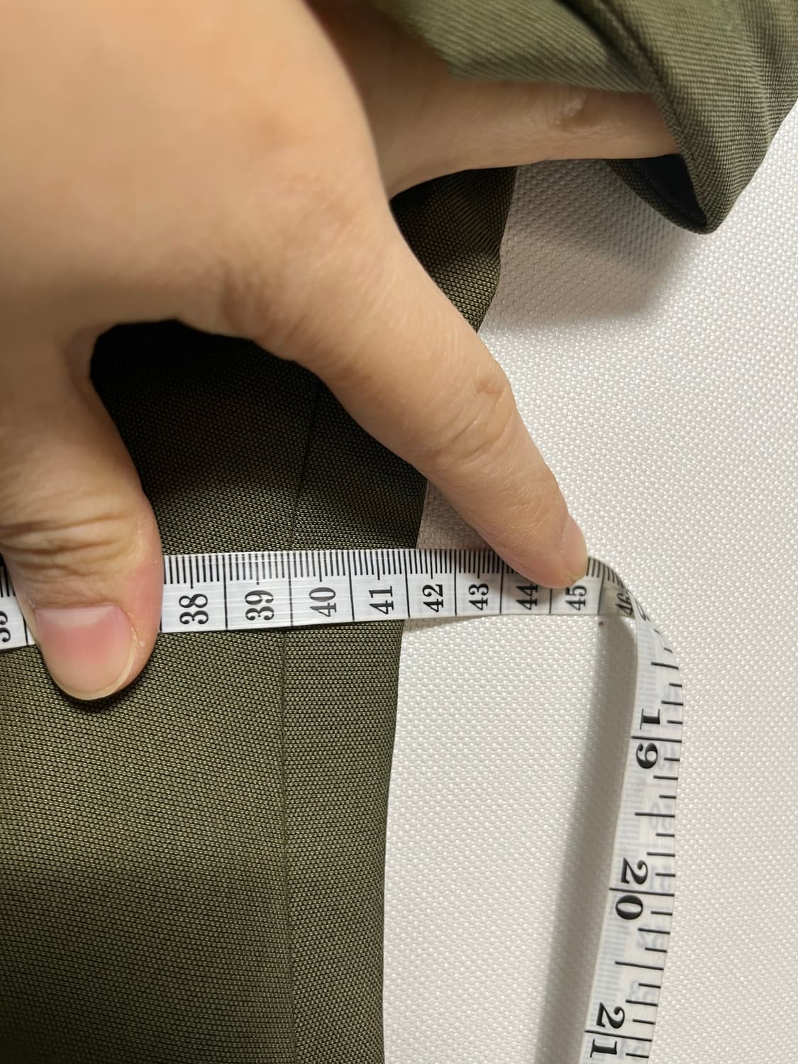 Theory 띠어리 카키색 더블 브레스트 자켓 0사이즈 상품이미지5