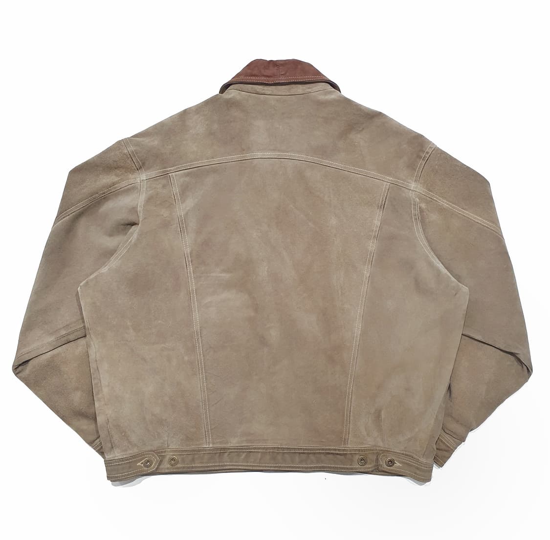 빈티지 rock n blue 스웨이드 트러커 자켓 (빅사이즈110 이상) 상품이미지2