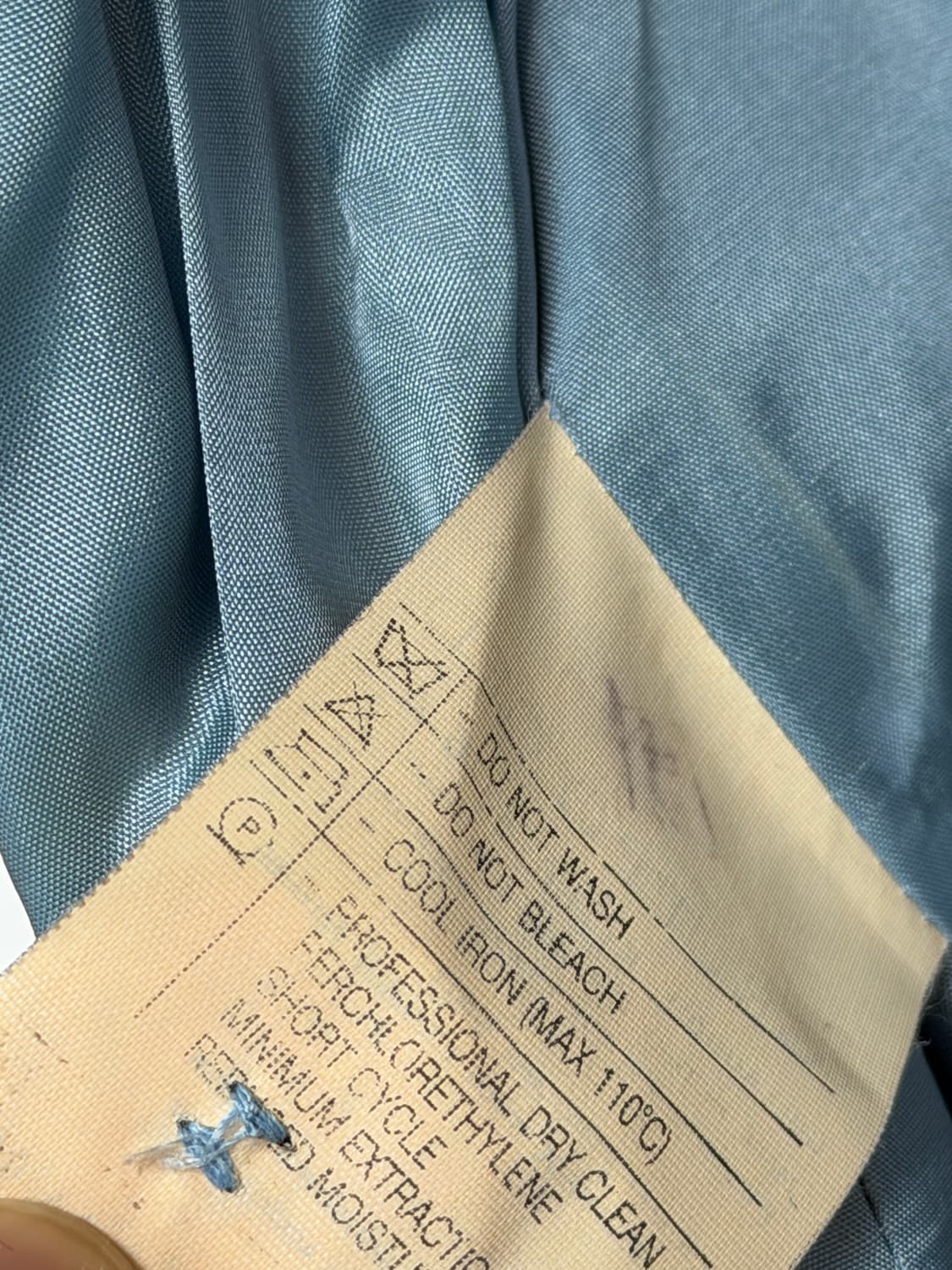 Christian Dior 크리스찬 디올 빈티지 울 블루 블레이저 42 상품이미지6