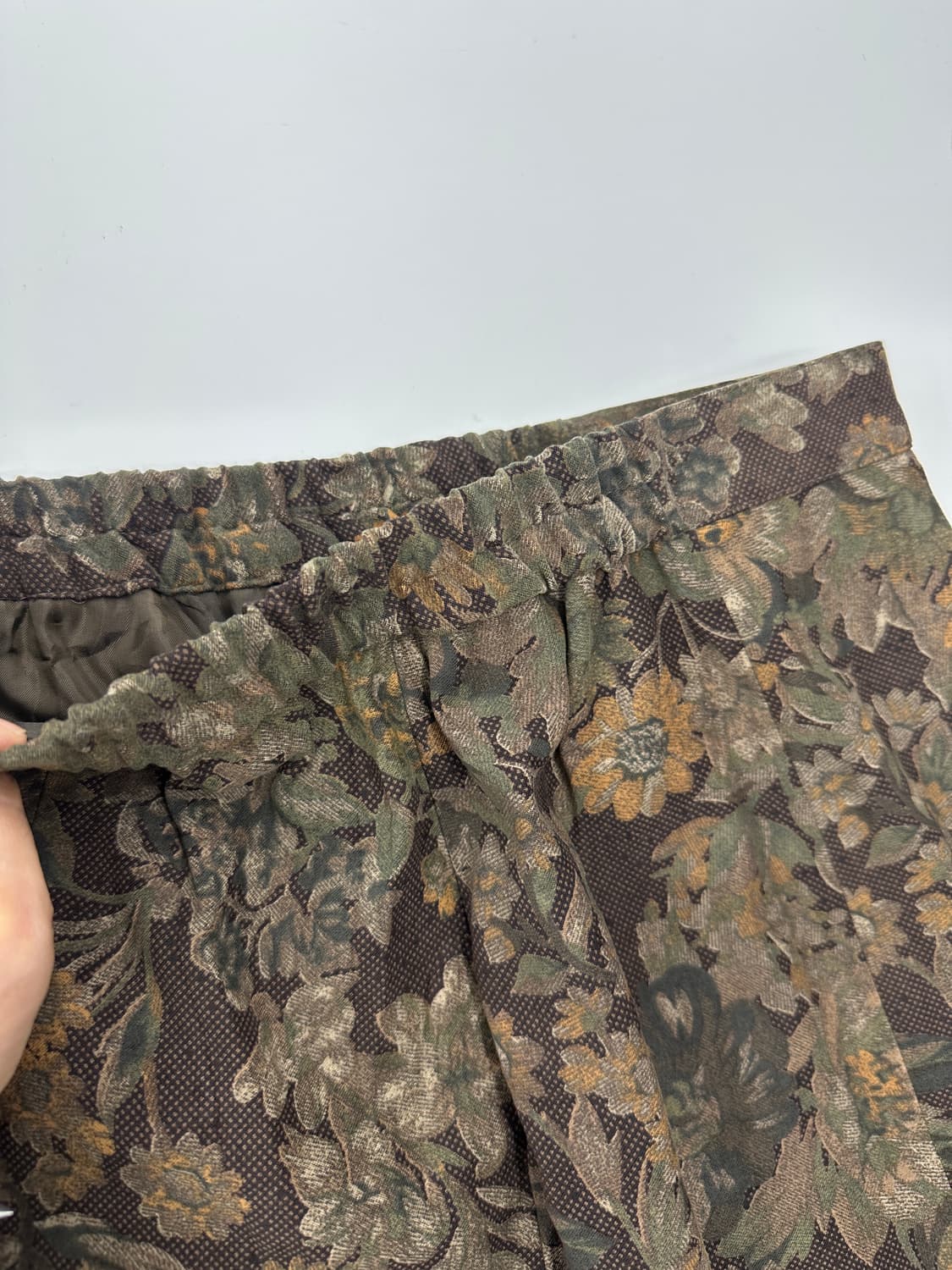 Vintage oriental floral skirt  상품이미지6