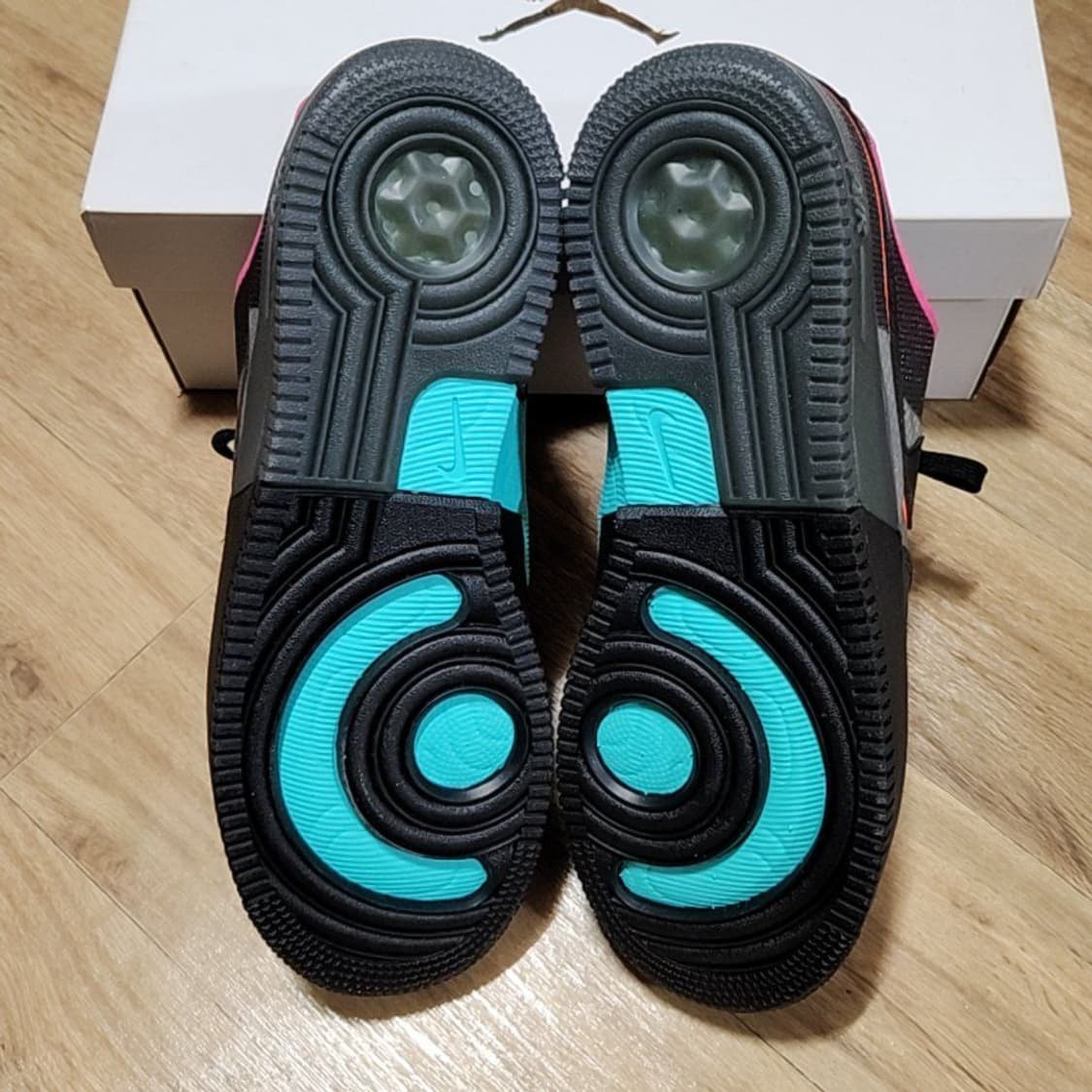 나이키 에어포스 285 블랙네온 상품이미지6