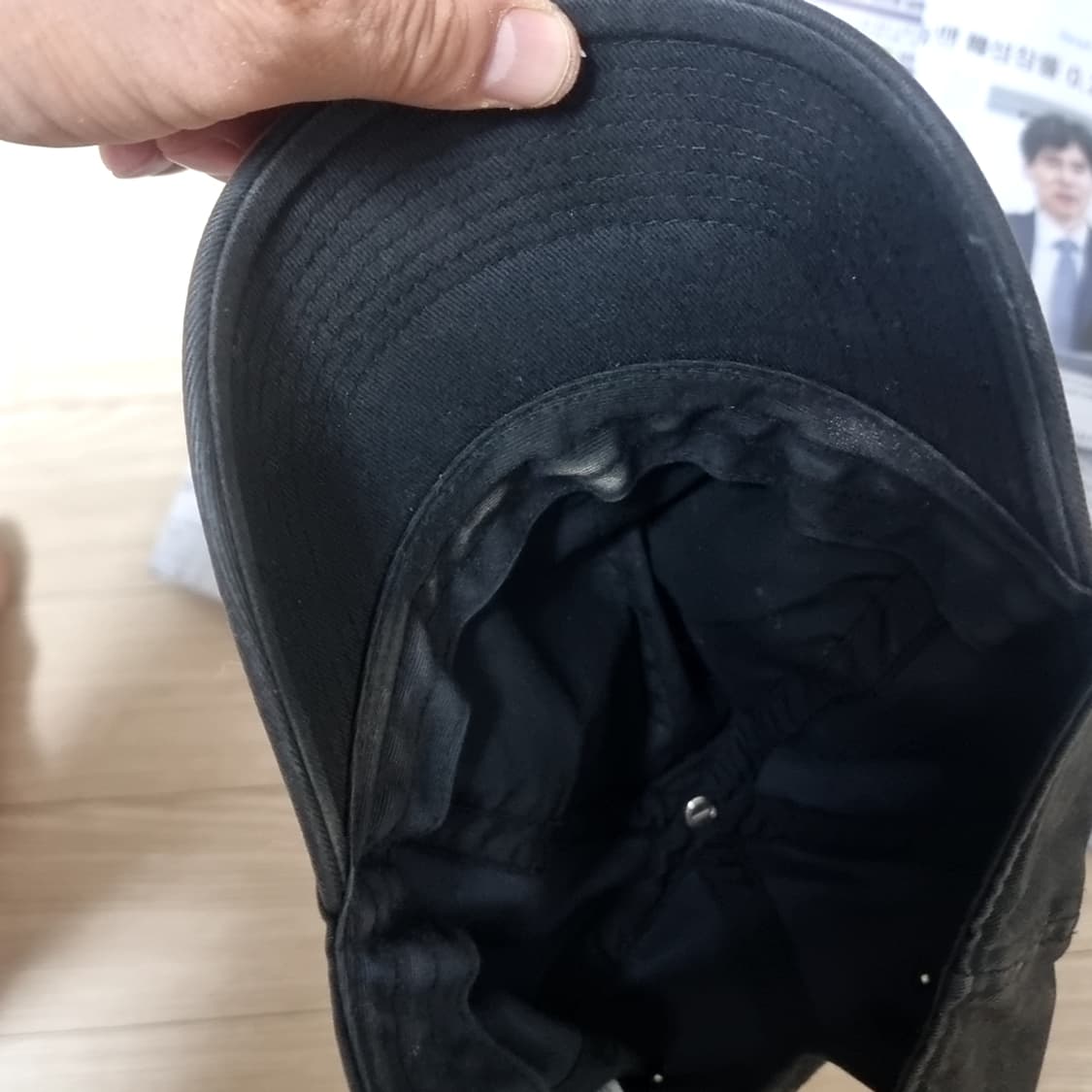 나이키 볼캡 블랙 모자 상품이미지2