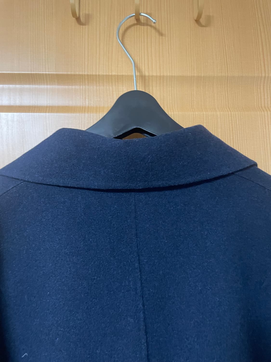 타임옴므 /  울 캐시미어 블랜디드 롱코트/ 105/ 네이비 상품이미지9