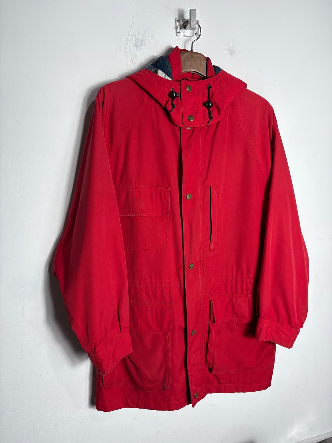 Eddie bauer 에디바우어 레드 후드 자켓 상품이미지1