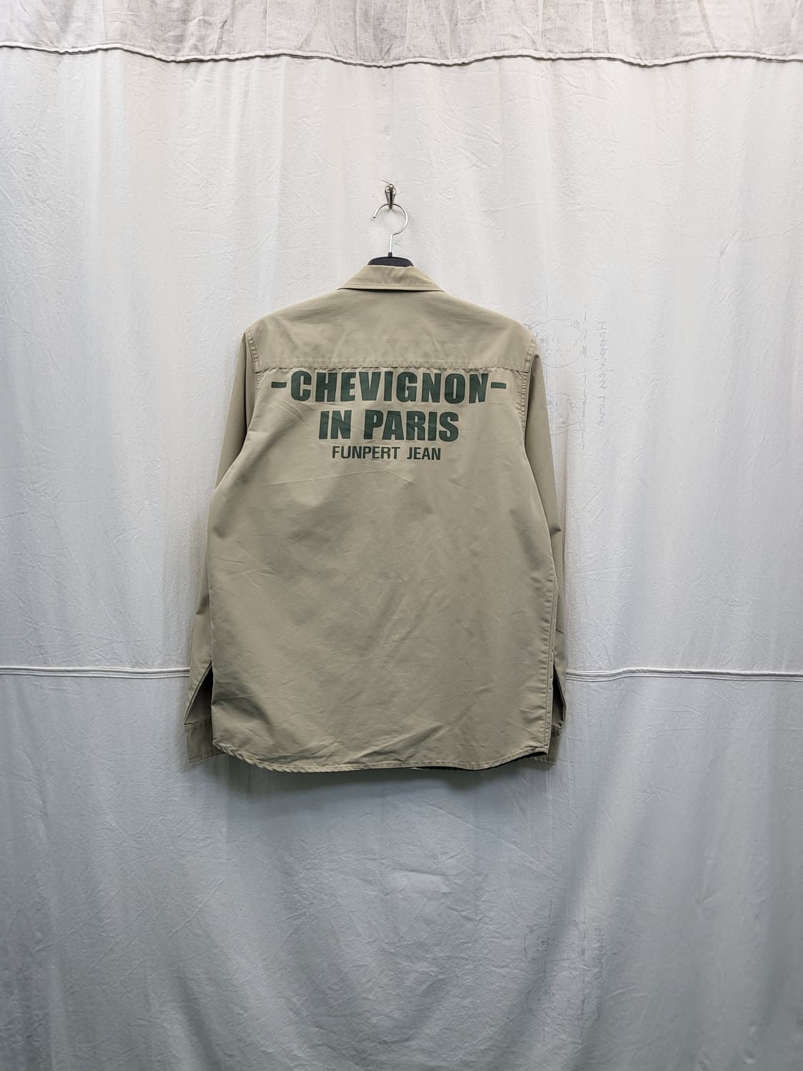 Chevignon 베이지 워크 자켓 상품이미지2