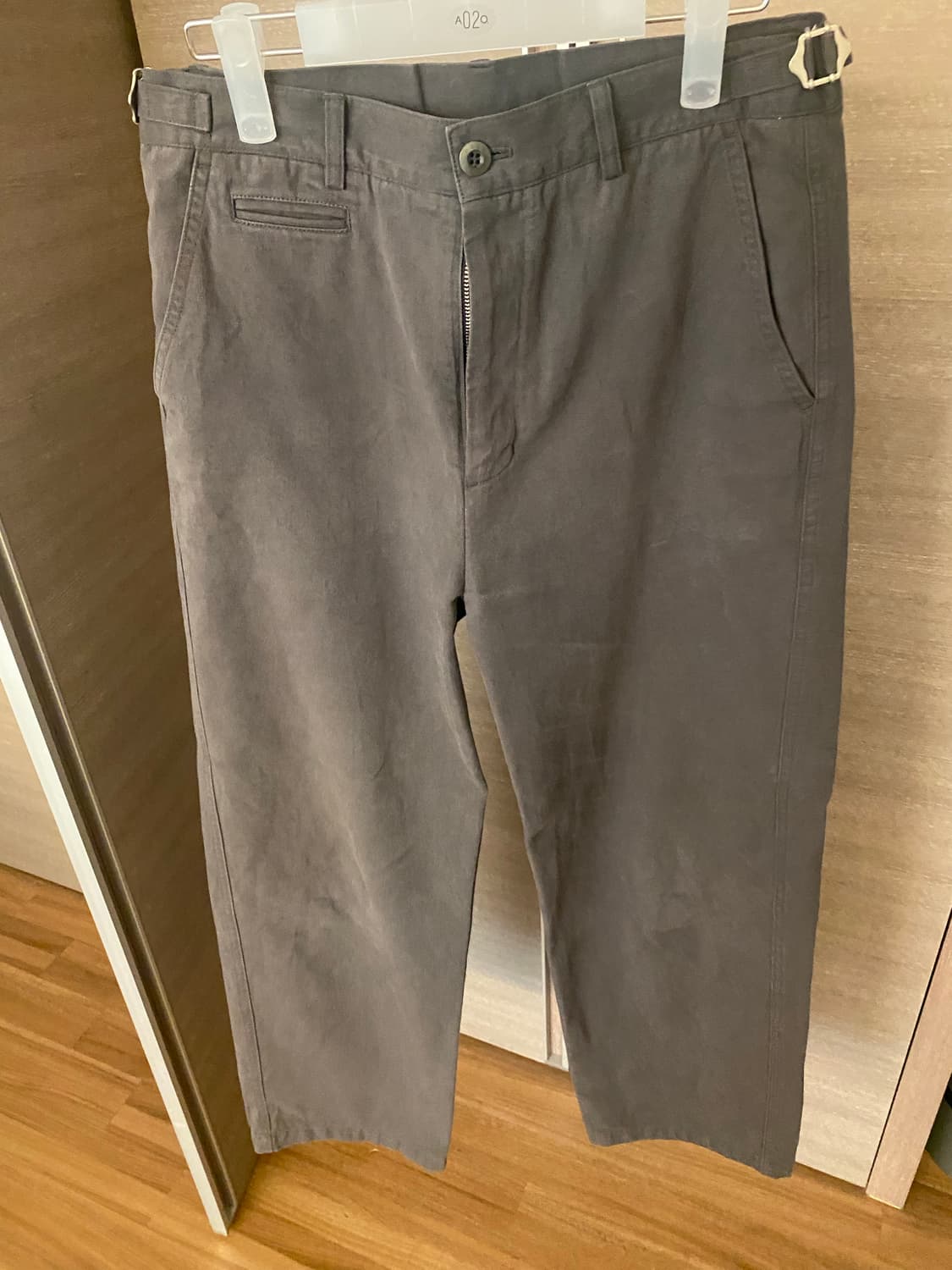 노운 스트레이트 치노팬츠 그레이 1 (32 전후) 상품이미지1