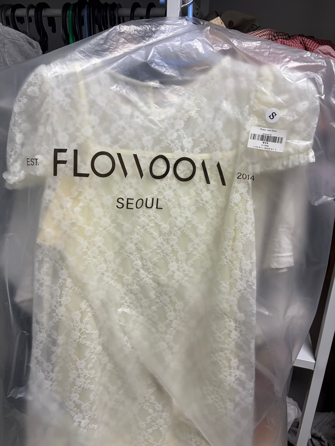 (새상품) 플로움 레이스 드레스 원피스 s사이즈 상품이미지6