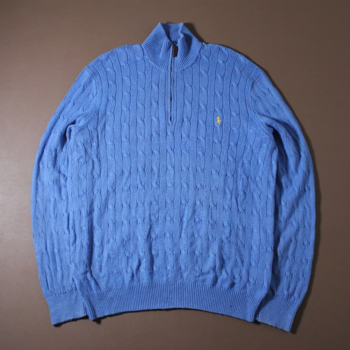 Polo 폴로 랄프로렌 케이블 니트 하프집업 상품이미지2
