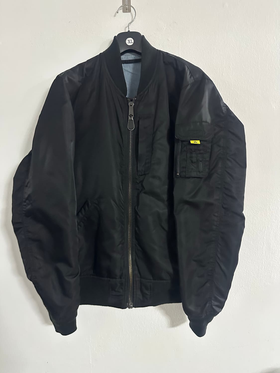 아비렉스 X FAT 콜라보 리버시블 마원 블루종 블랙 상품이미지1