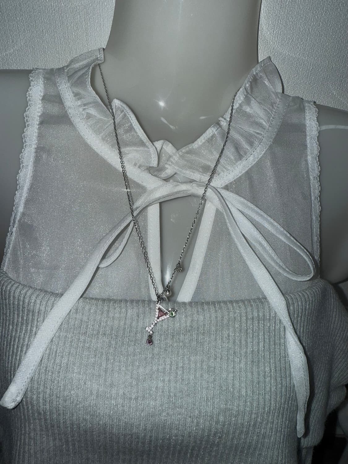 스와로브스키 칵테일 목걸이 상품이미지2