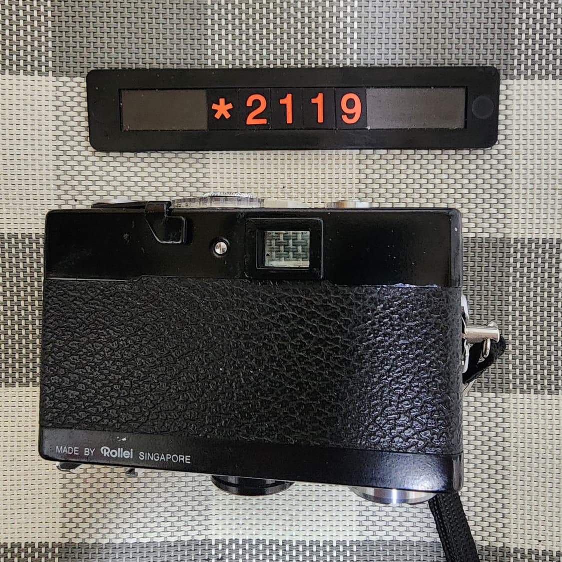 롤라이 35 B 필름카메라 블랙바디 상품이미지3
