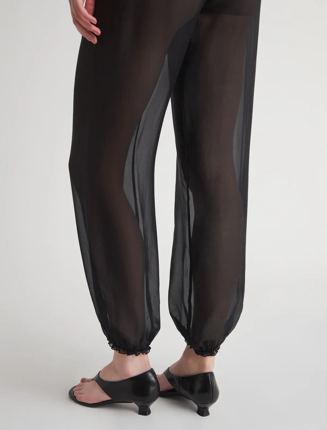 (37,38) 팔로마울 Isabella 웨지 샌들 블랙 상품이미지2