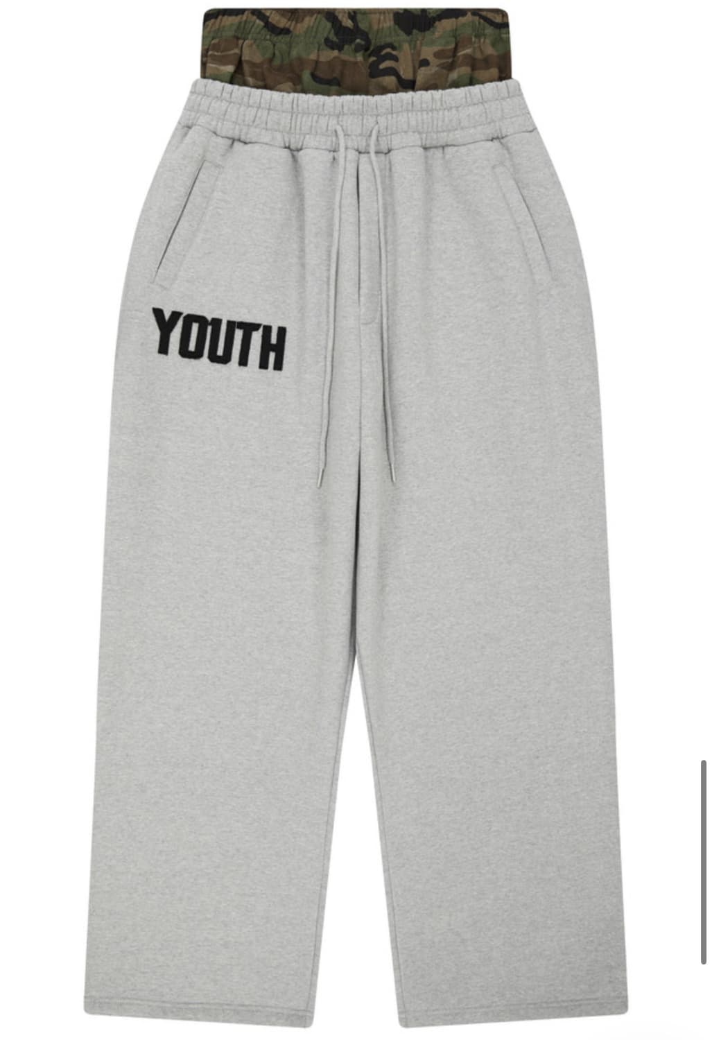Y9 POCKET LAYERED SWEAT PANTS(GRAY) 상품이미지4