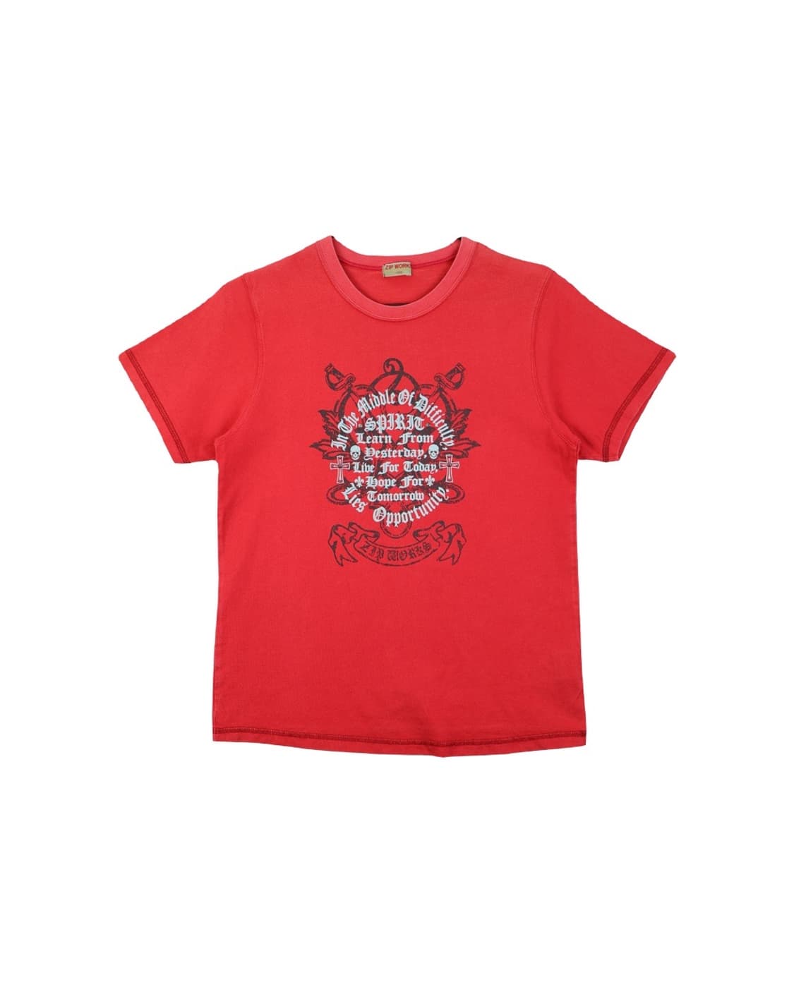 Jpn Skull Graphic Short Sleeve T-Shirts 상품이미지4