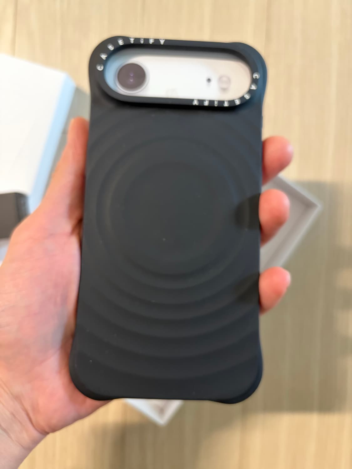 아이폰 에어 케이스티파이 리플 블랙 상품이미지3