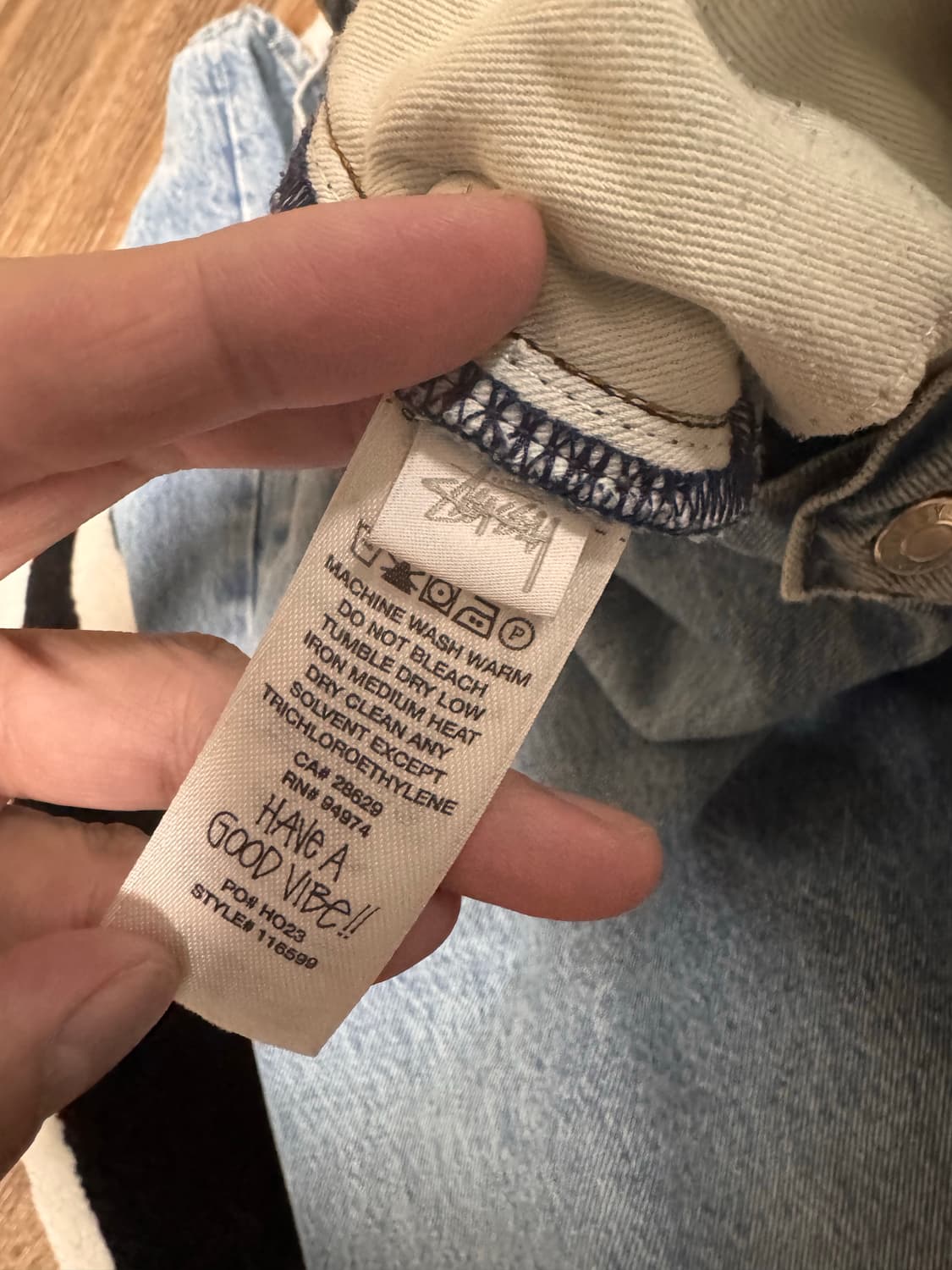 Stussy BIG OL' JEAN DENIM 상품이미지6