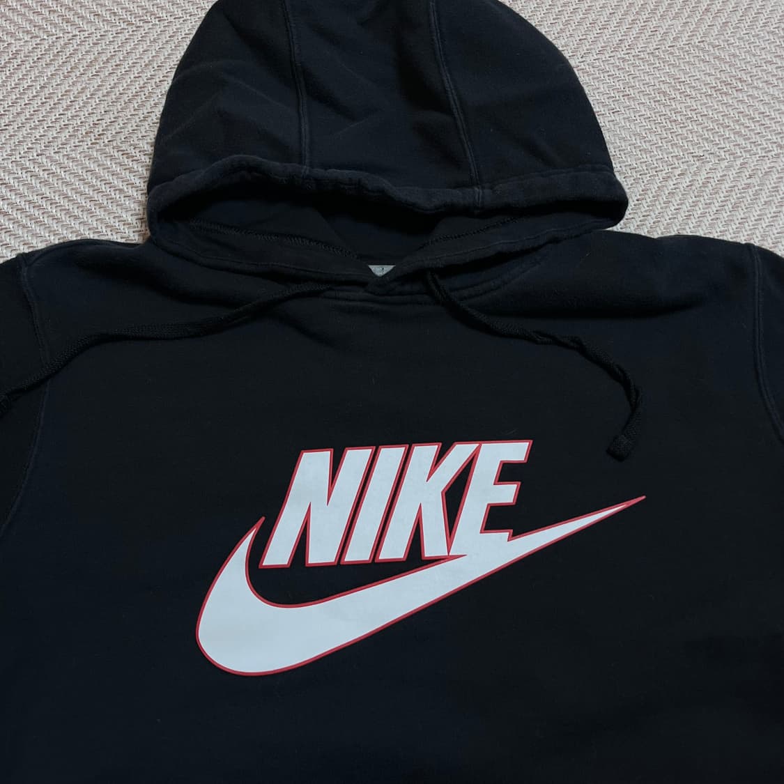 [정품] 나이키 블랙 빅로고 후드티 [ XL ] 상품이미지4