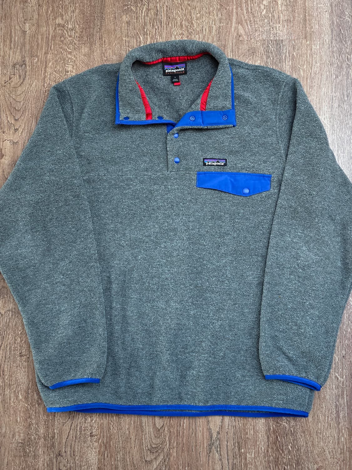 파타고니아 신칠라 스냅티 니켈블루 L 라이트웨이트 상품이미지2