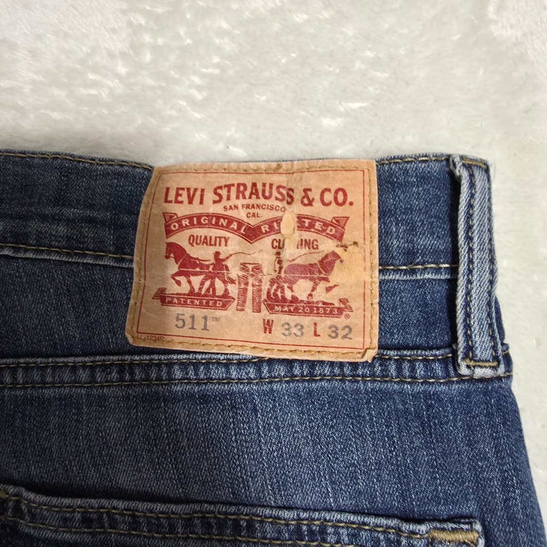(33)리바이스 511 슬림 데님 팬츠 상품이미지5