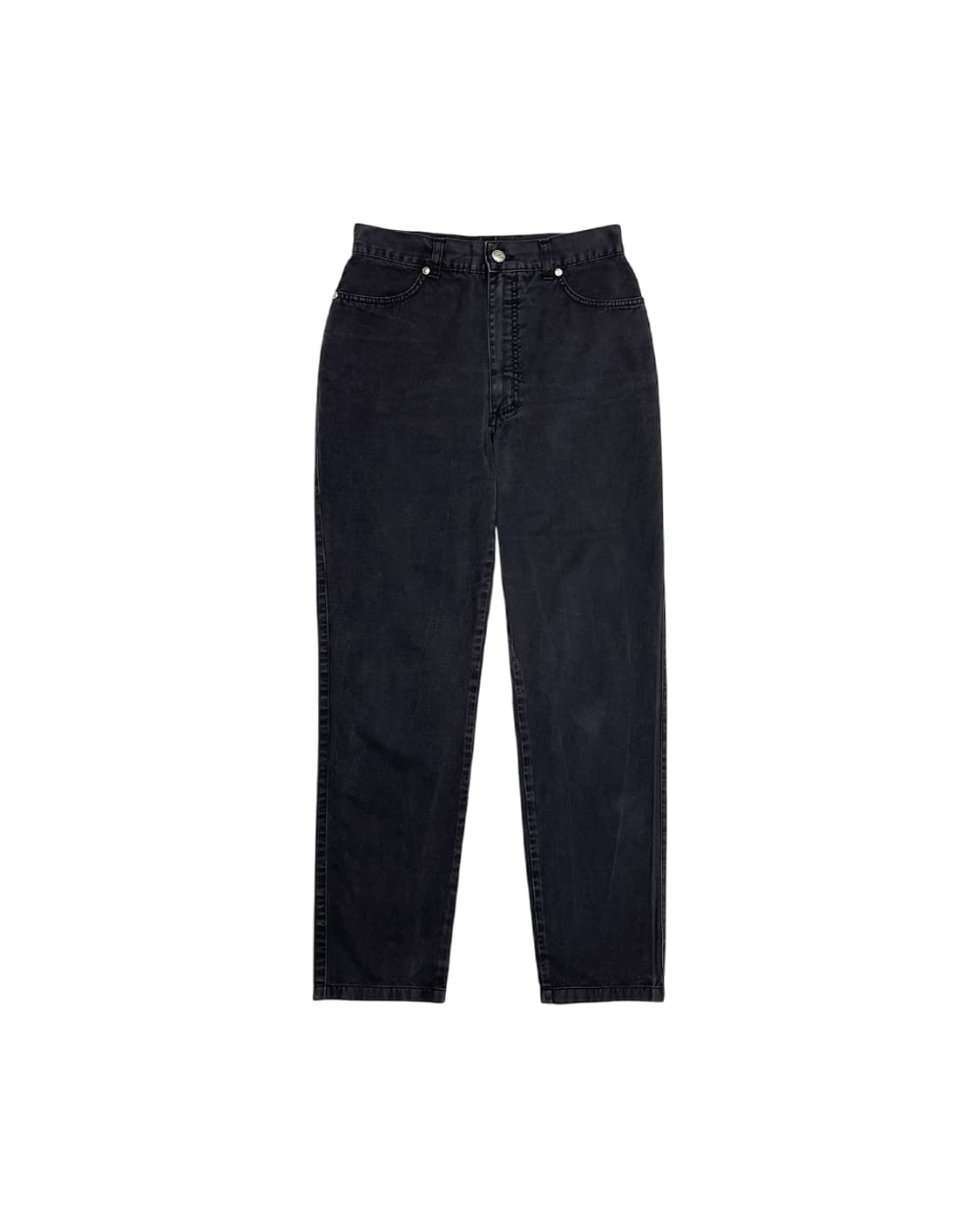 베르사체 배기핏 블랙 데님 진 상품이미지4