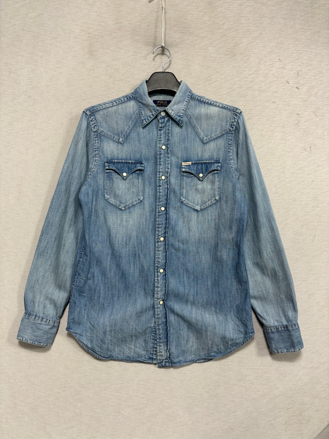 폴로 웨스턴 데님셔츠 상품이미지1