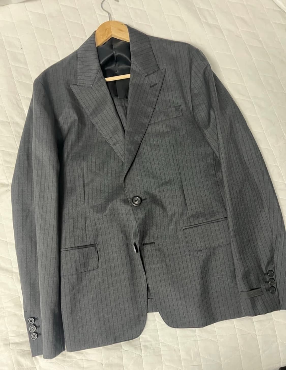 프라다 스트라이프 블레이저 상품이미지1