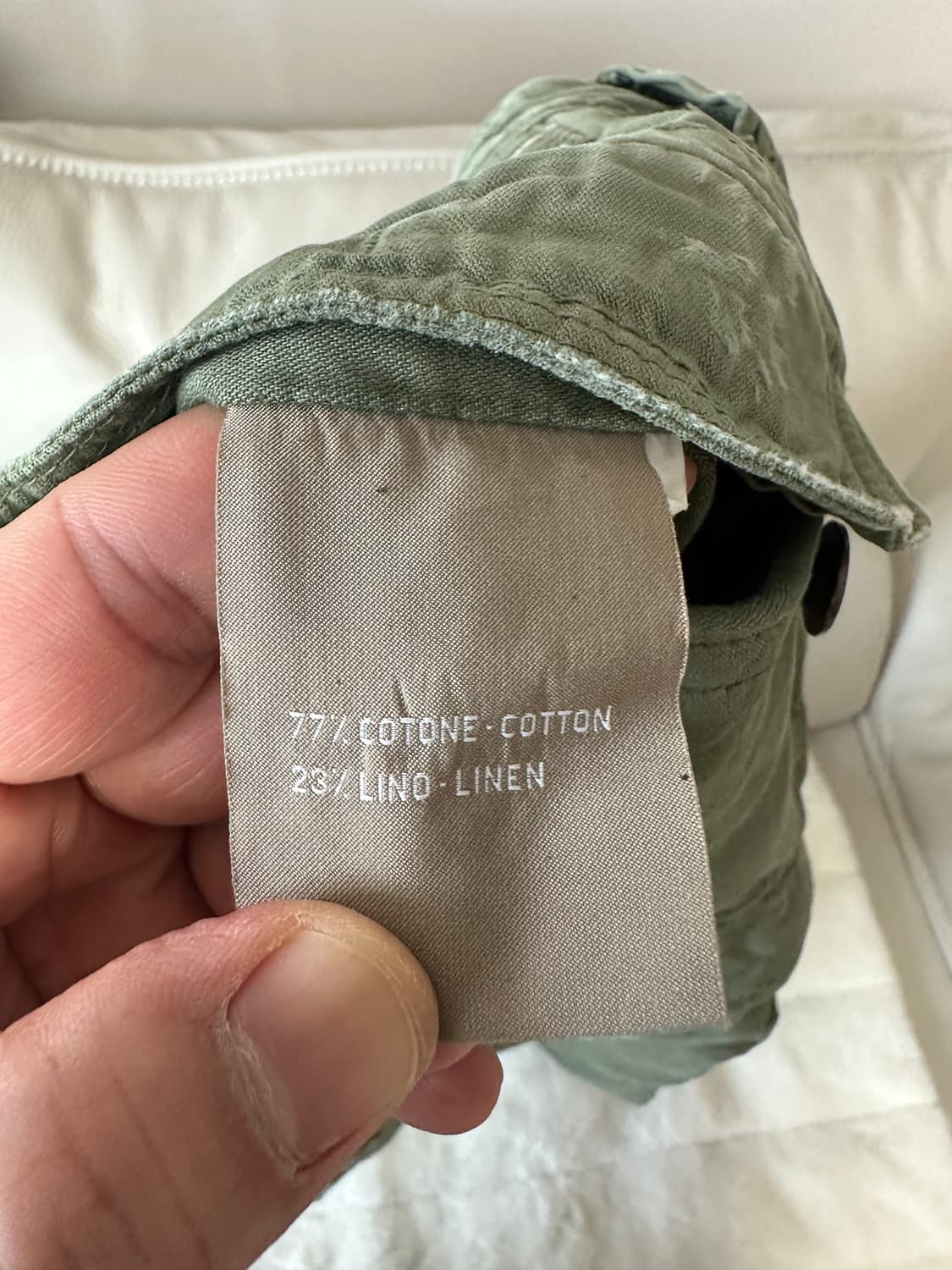 인코텍스(INCOTEX) / 슬림카고팬츠 / 29 / 새상품 상품이미지10