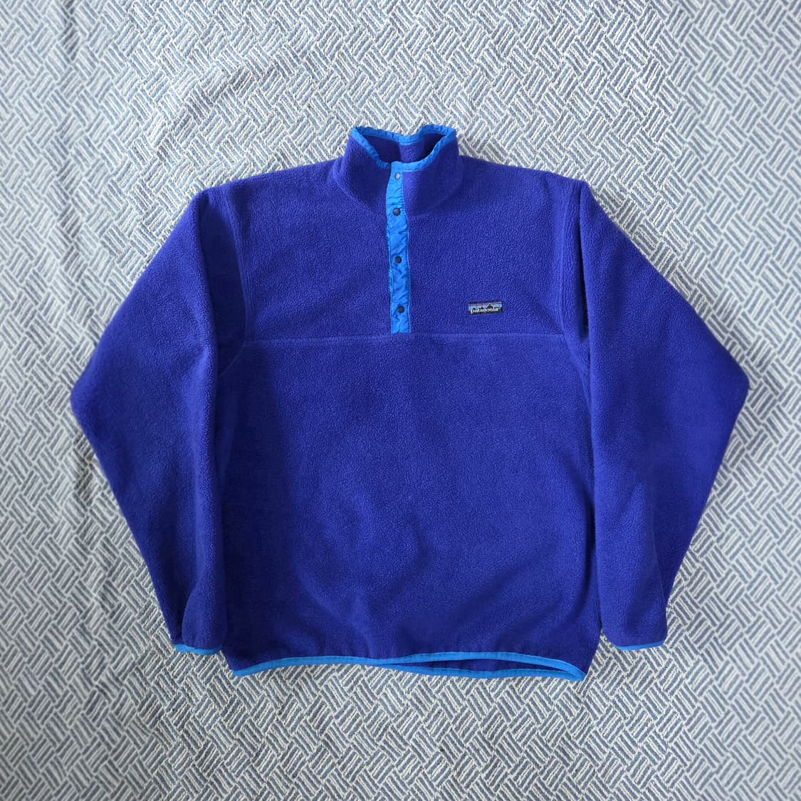 (55~66,M)파타고니아 W 블루 신칠라 플리스 자켓 L 상품이미지1