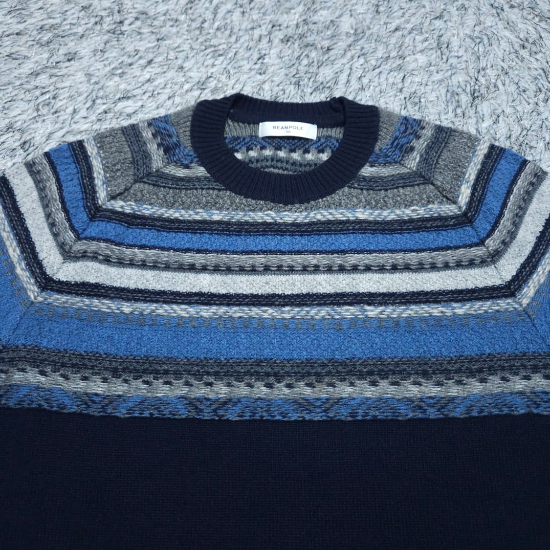 빈폴)95-100 남자 라운드니트 / 왕눈이샵 상품이미지3