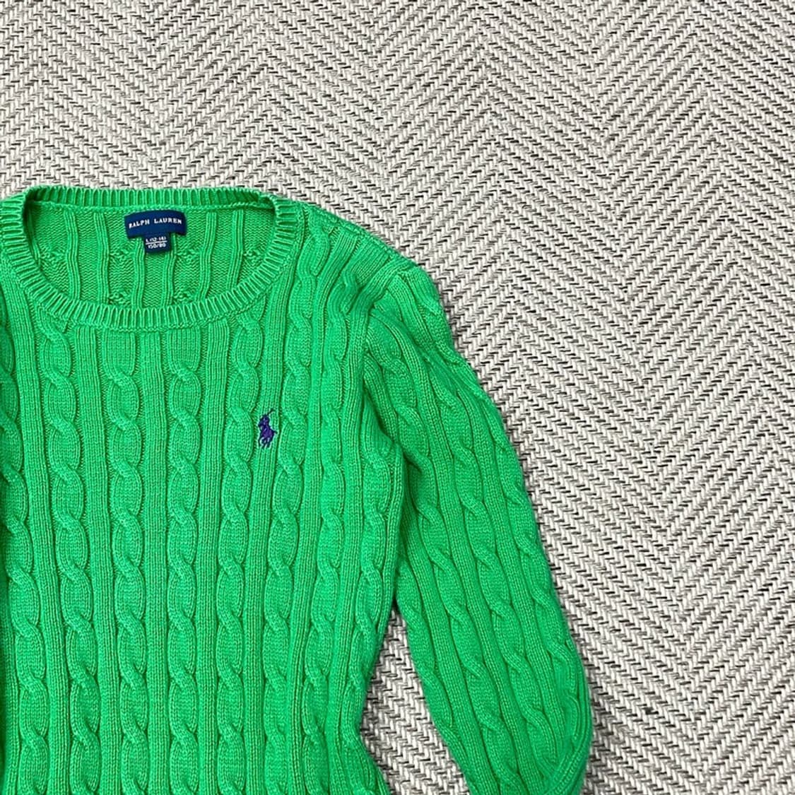 랄프로렌 꽈배기 니트 원피스 v0048 상품이미지4