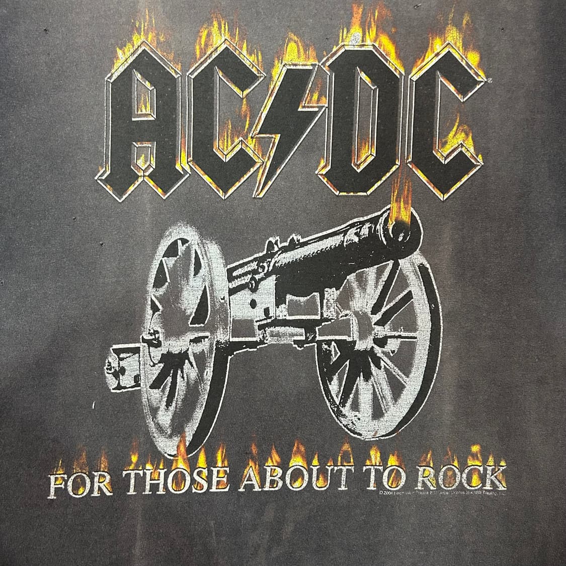 [2XL] 04s ACDC 하드 페이딩 반팔  상품이미지2