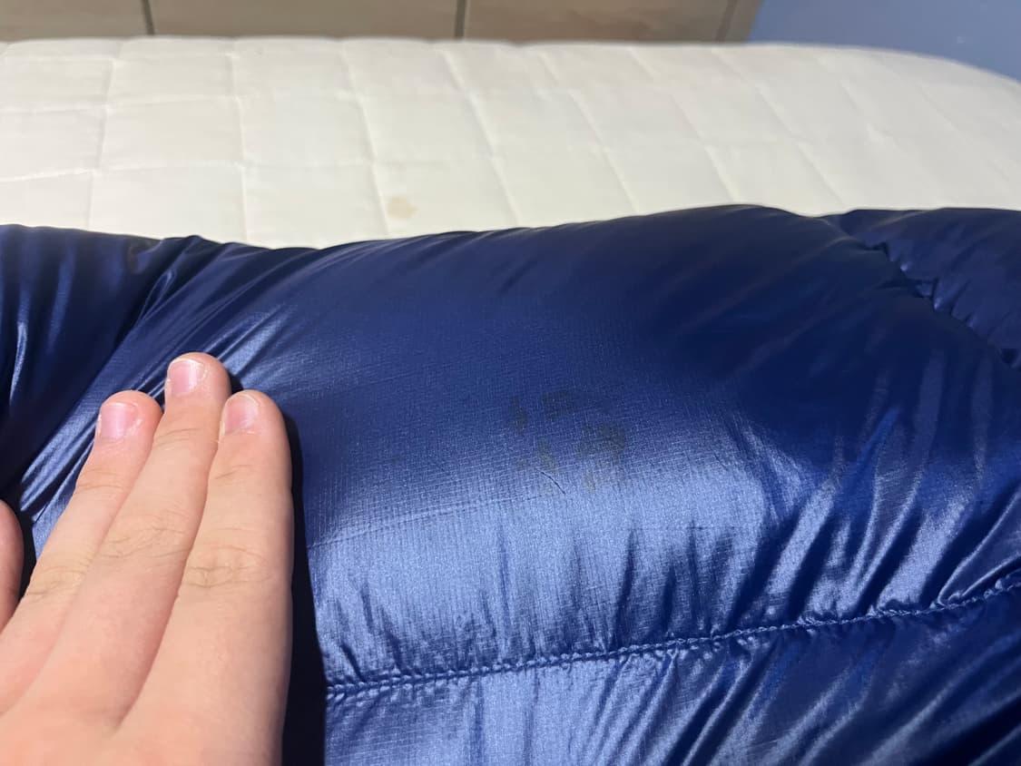 슈프림 패더웨이트 다운 퍼퍼 자켓 네이비 색상 XXL 사이즈입니다 상품이미지5