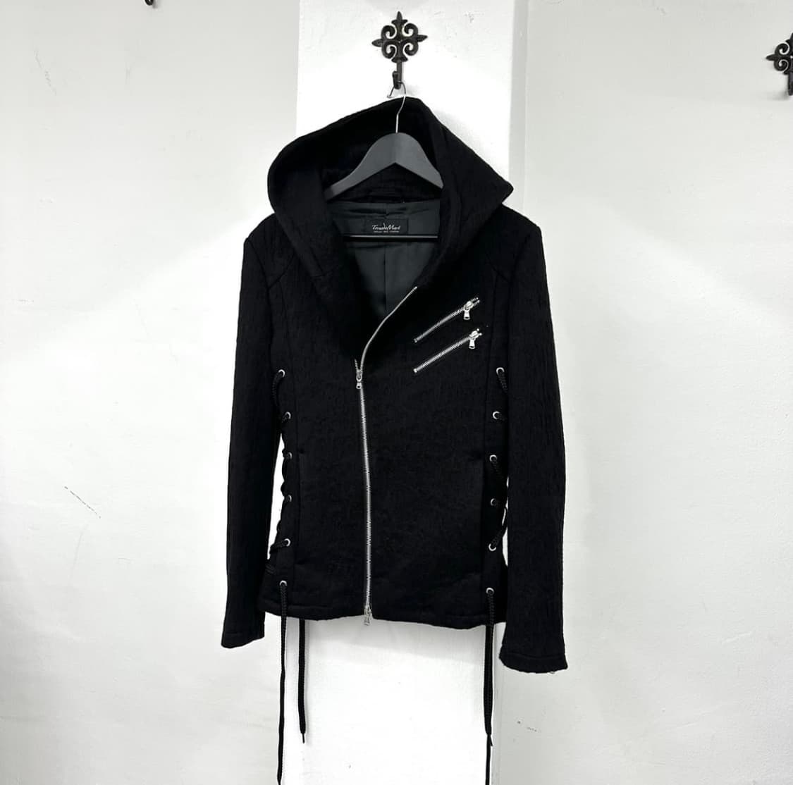 Tornado mart asymmetry lace hood jacket 상품이미지6