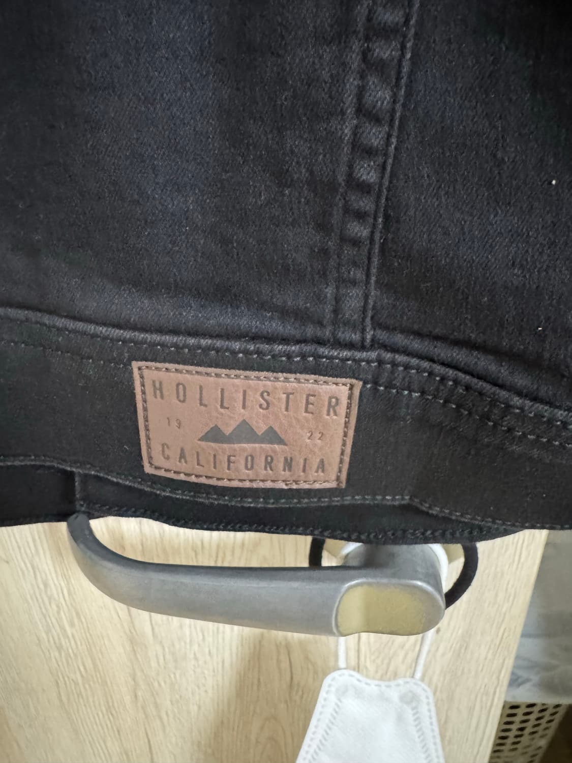 홀리스터 블랙 청자켓 L 상품이미지5