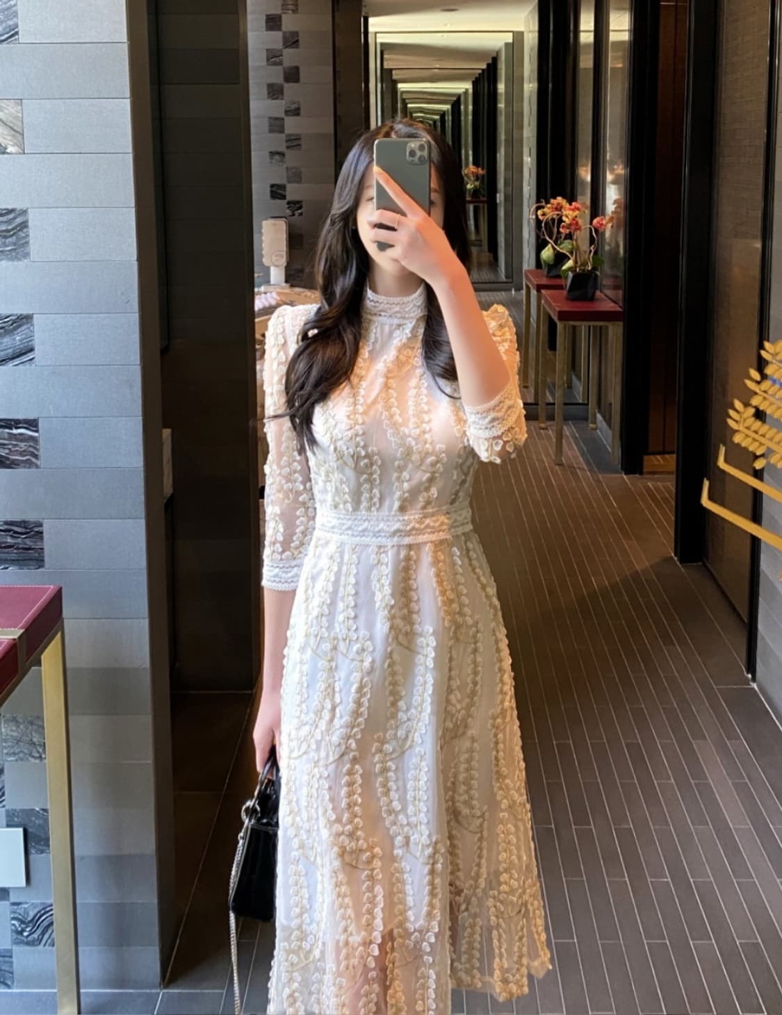 MARANT 레이스 자수 원피스 S사이즈 상품이미지1