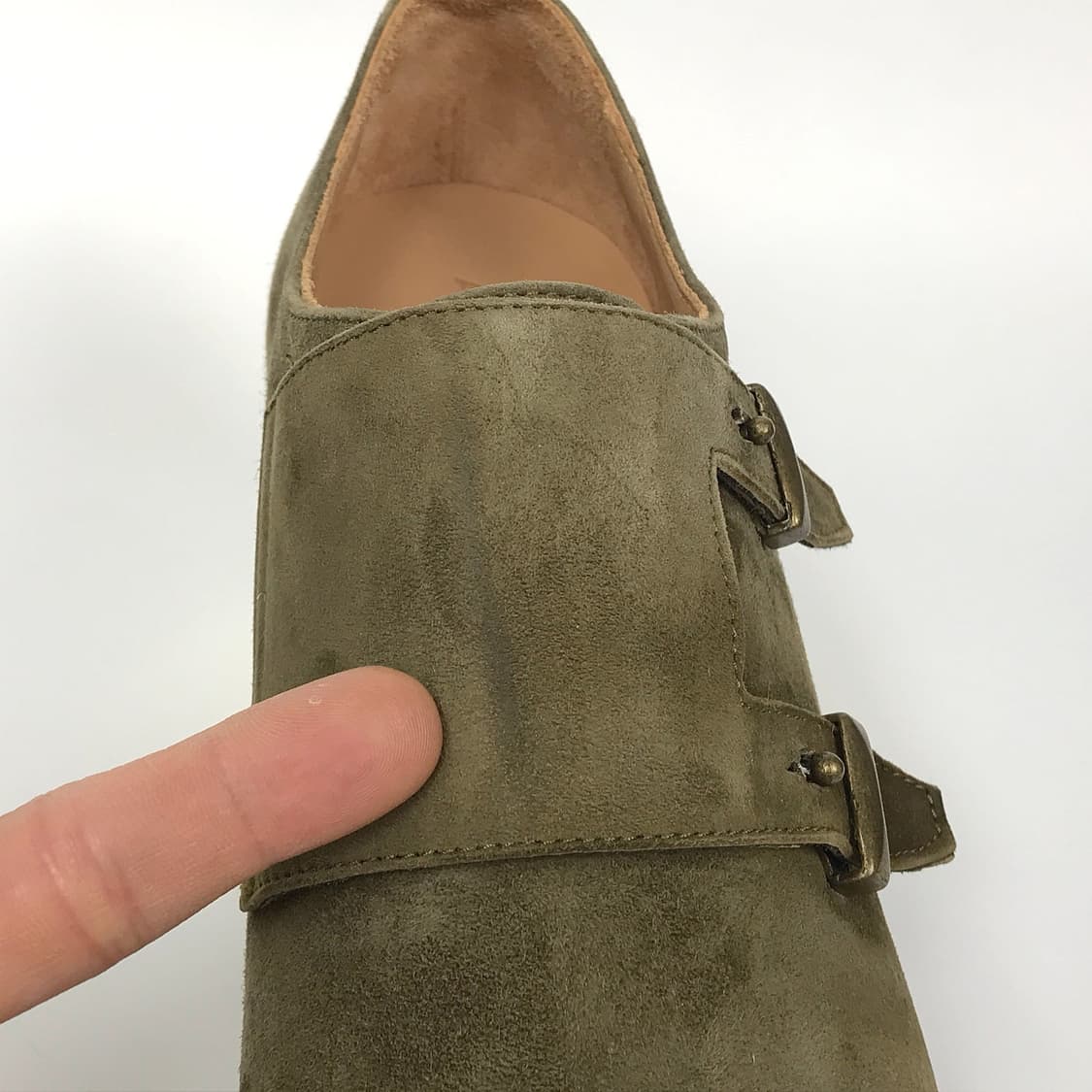 아띠모넬리 스웨이드 더블몽크 구두 남성43 (280) 상품이미지3