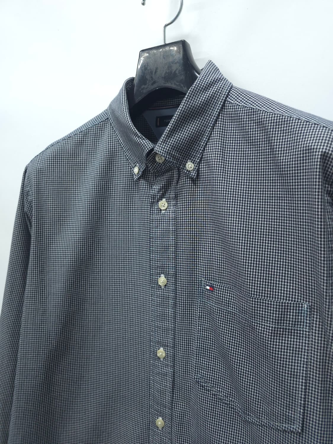 타미힐피거 레귤러핏 잔체크셔츠 ( 95~100 ) 상품이미지4