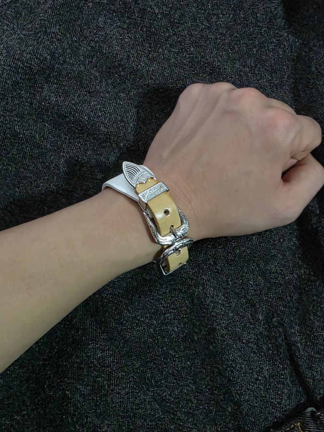 Toga weston double buckle bracelet 상품이미지3