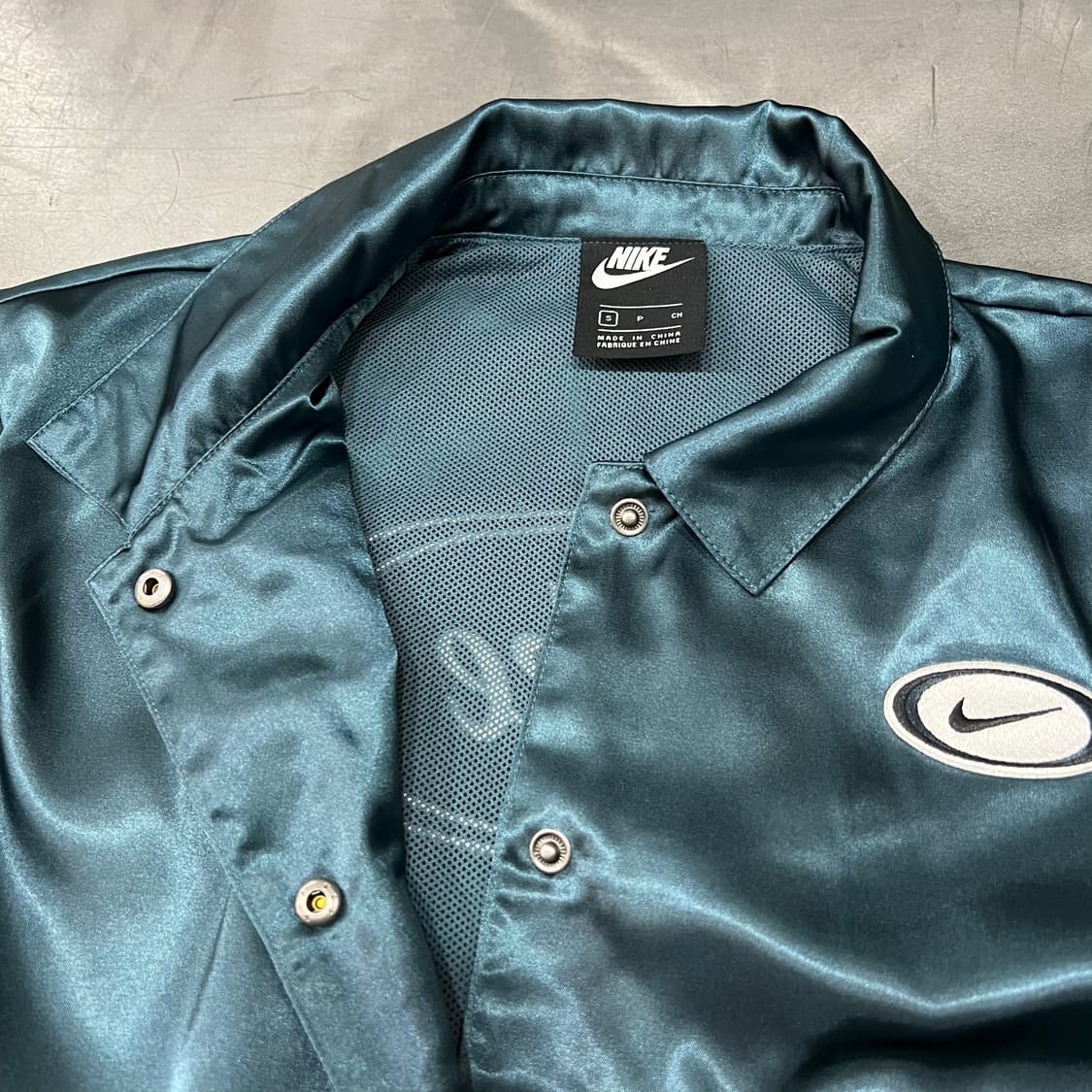  나이키 로고 새틴 자켓 y15731 상품이미지5