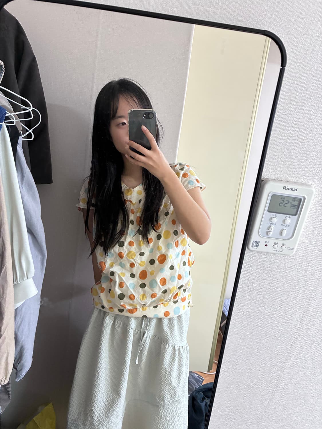 레이어드 dot 모리 반팔 상품이미지1