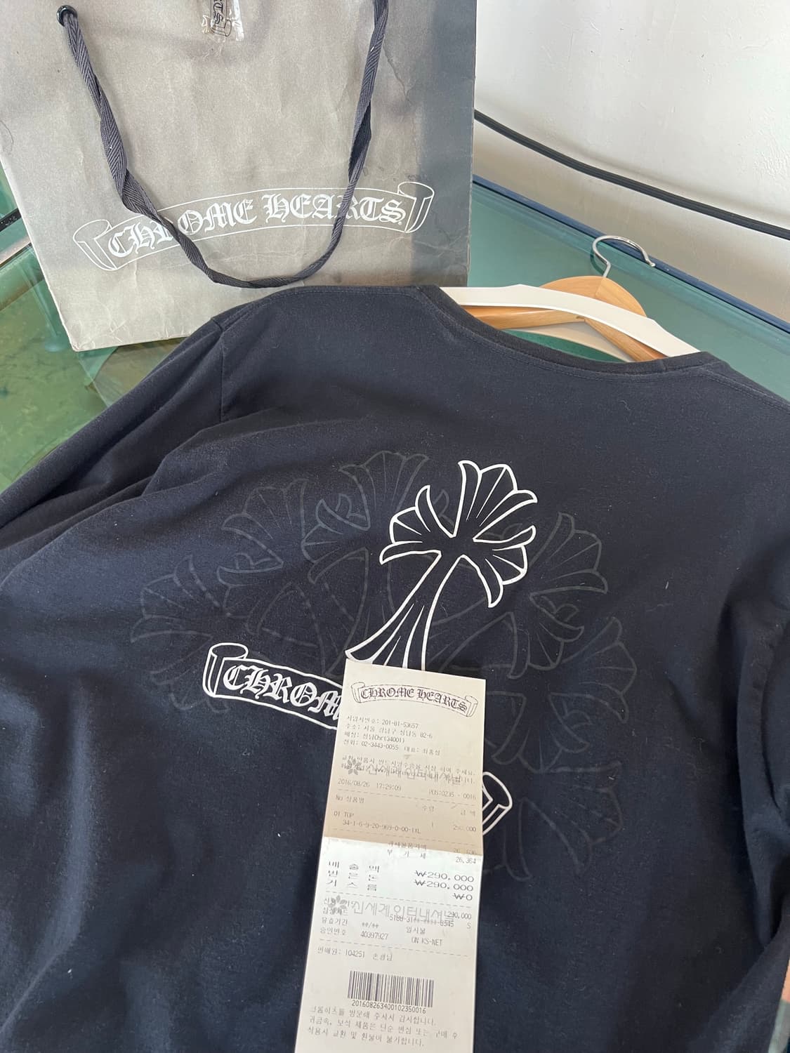 [XL] 크롬하츠 크로스 롱슬리브 상품이미지7