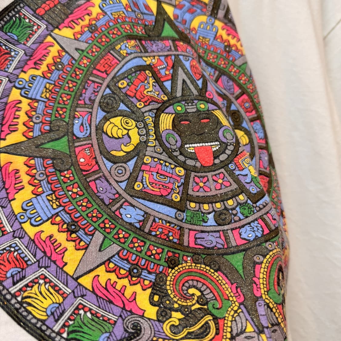 90S ACAPULCO 글리치 에스닉 티셔츠 S M 상품이미지4