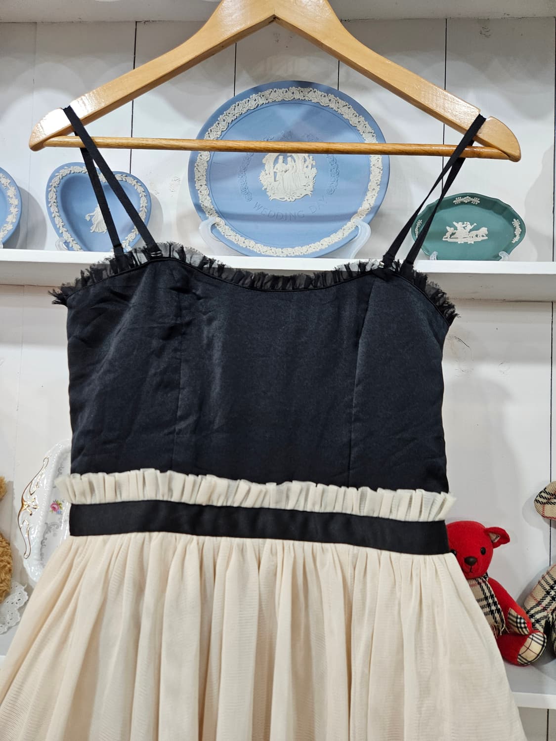 리본 튤 원피스 상품이미지2