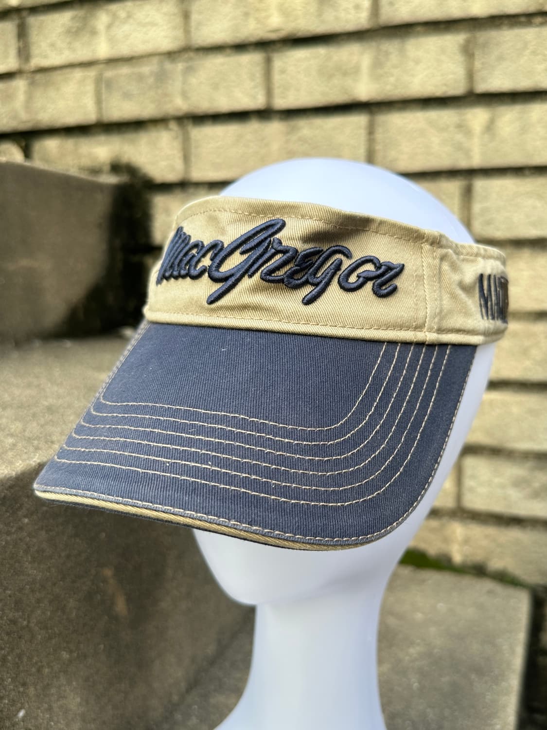 Macgregor vintage visor cap 상품이미지1